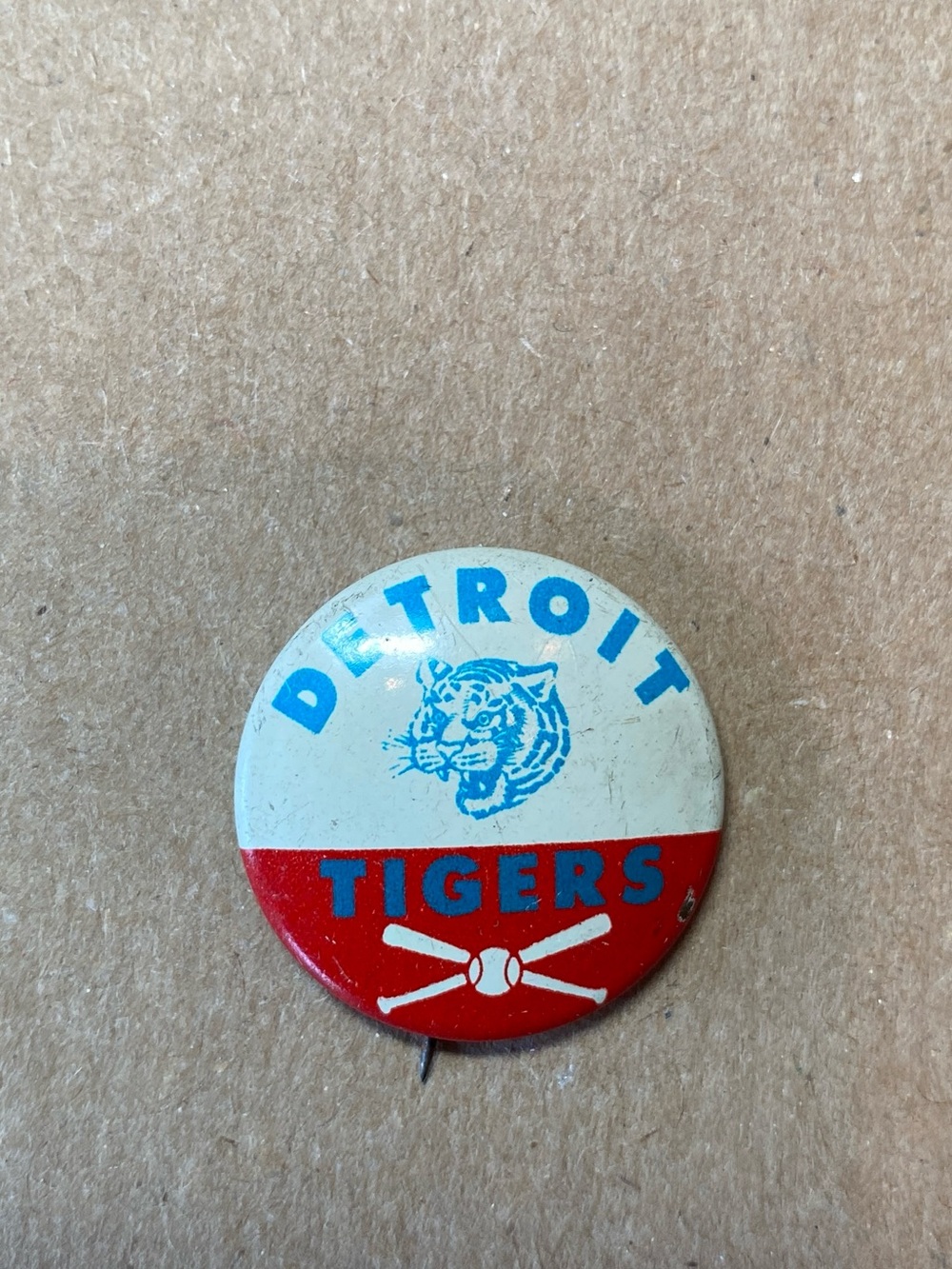 1965 Detroit Tigers - Crane's Potato Chips Button Pinback